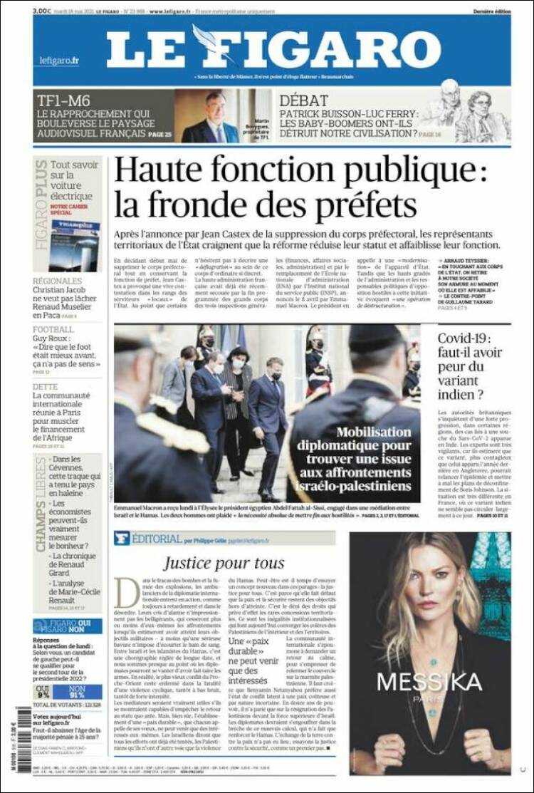Le Figaro Gazetesinde Louis Vuitton Kampanyası