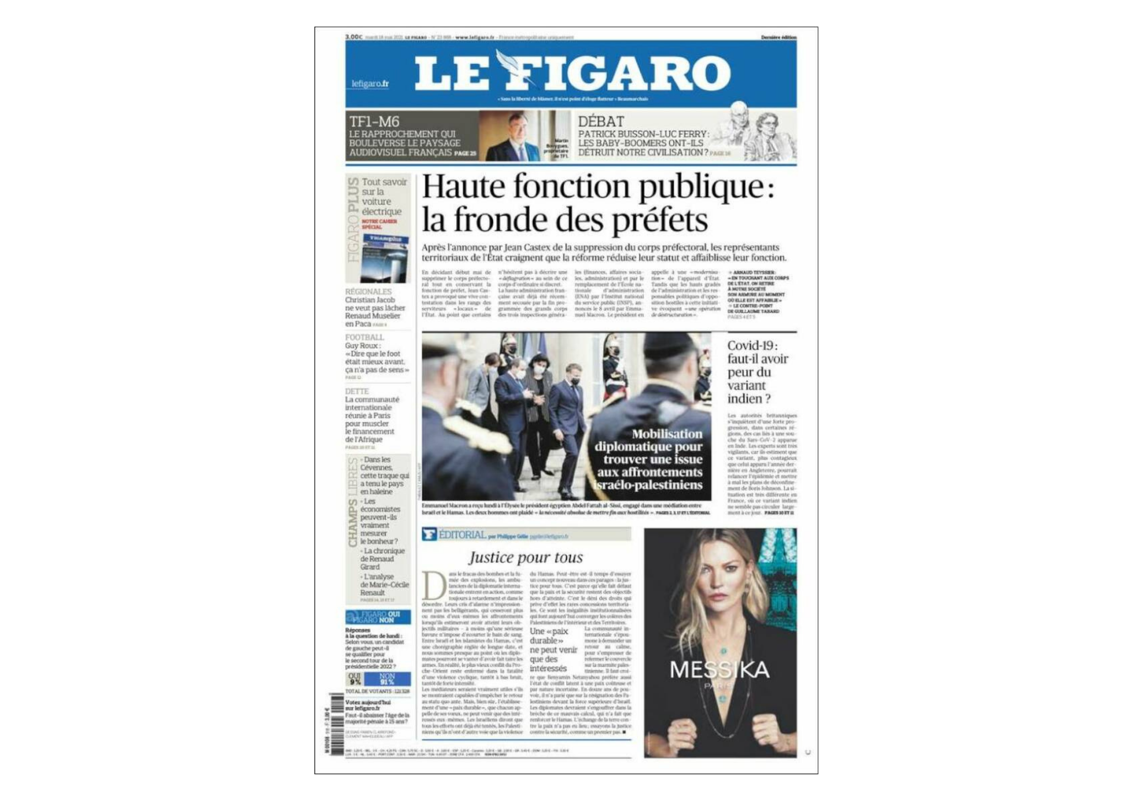 Le Figaro Gazetesinde Louis Vuitton Kampanyası