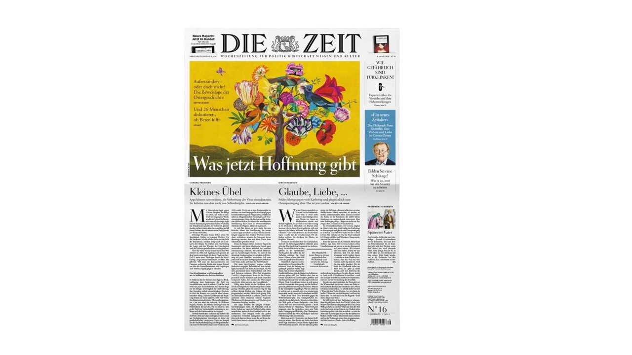 Almanya'nın Haftalık Gazetesi "Die Zeit" Başarısını Sürdürüyor | Media LTD